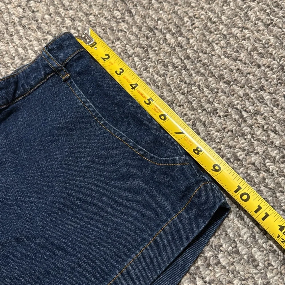 REVOLVE Amanda Uprichard Denim Kelso Short in Heritage - Picture 8 of 12